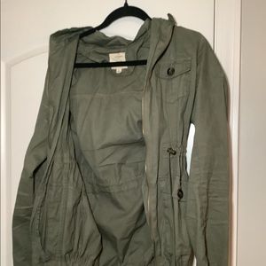 Iris olive green jacket small
